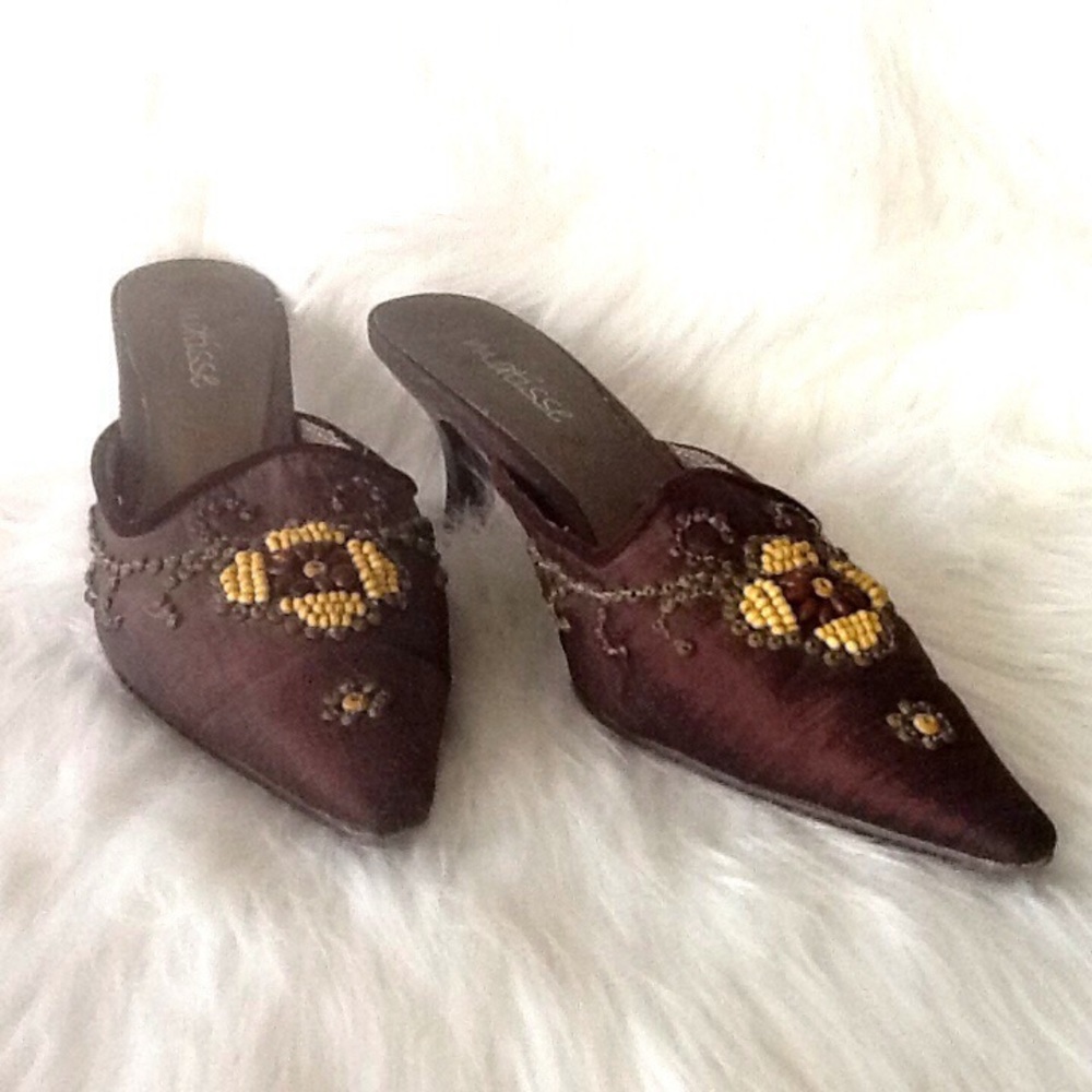 💙Matisse nutmeg beaded shoes💙